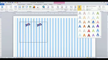 Como fazer um logo no Word?