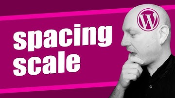 WordPress theme json units and spacing scale