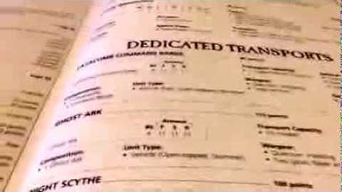 Necron Codex Analysis Part 3: Troops and Transports