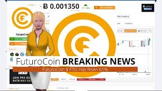 Cryptocurrency Futurocoin Fto Rose 61% In The Last 24 Hours
