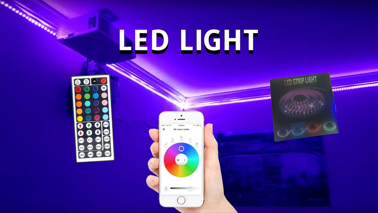 Needsthetic TikTok Bluetooth Led Strip Lights Review YouTube