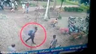 CC TV captured (shri Lanka bomb blasted person)