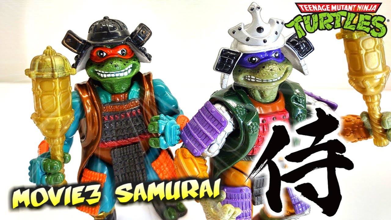 [TMNT] Figure Review ⑩ Samurai Turtles (Teenage Mutant Ninja Turtles Toy)