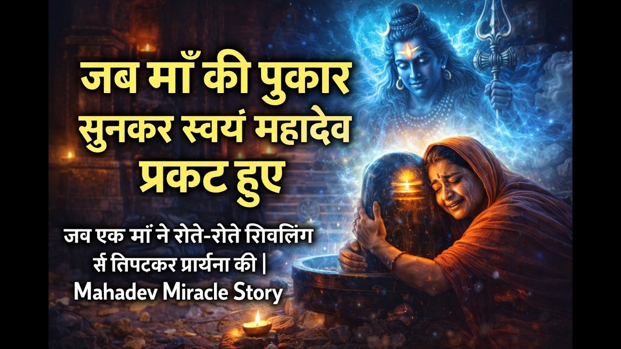 जब माँ की पुकार सुनकर स्वयं महादेव प्रकट हुए | रुला देने वाली सच्ची शिव कथा