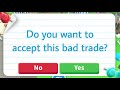 5 ways people accept a trade in Adopt Me... (Roblox)