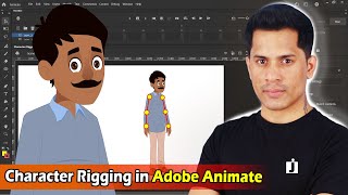 Character Rigging in Adobe Animate | Jeeva Edu Animation Online Classes | @LearnAnimationHindi