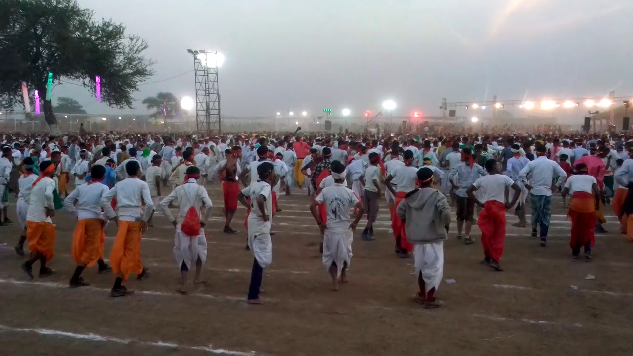 World record of largest karma dance YouTube