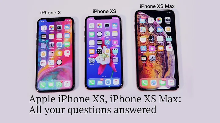 Apple iPhone XS, iPhone XS Max First look | Apple iPhone XS, XS Max Features | Apple iPhone Specs