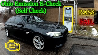 Ohio Emissions E-check (Self Check) on my BMW 535xi | Headlight Condensation Update!