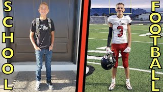 FIRST DAY of HIGH SCHOOL and FIRST HIGH SCHOOL FOOTBALL GAME! 🏫 🏈
