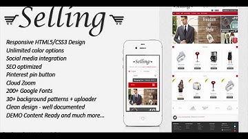 Selling - Multi-Purpose Responsive OpenCart Theme | Themeforest Website Templates and Themes