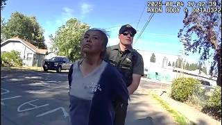 Cops Called on a Drunk Lady Throwing Rocks at Cars and People