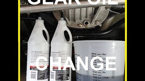 How to Change Differential Oil  (Chevy 10 Bolt Axle)