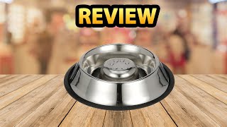 NEATER PET BRANDS Slow Feed Dog Bowl (Stainless Steel Metal) ✅Review