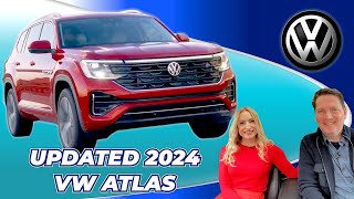 New 2024 VW Atlas first look // Big updates and new engine!!