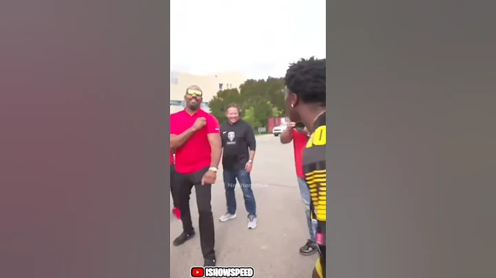 Speed FIGHTS Jon JONES 😭🥊 #speed #jonjones #ishowspeed #funny #ufc #viral #shortsfeed #shorts #mma