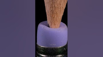 ASMR smashed up a eraser with pencil close-up macro #shorts #satisfying #closeup #asmr #macro