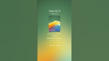 Thumbnail of Psalm 34:1-8 (Breadcrumbs - Scripture Memory Song)