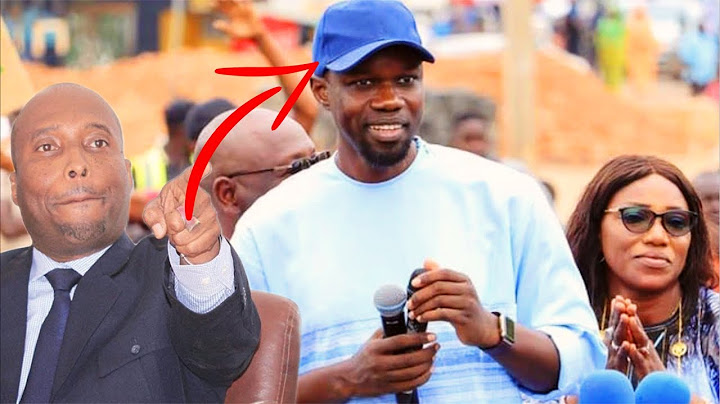 🔴( DIRECT ) Ecole Normale: Importante déclaration de Ousmane Sonko