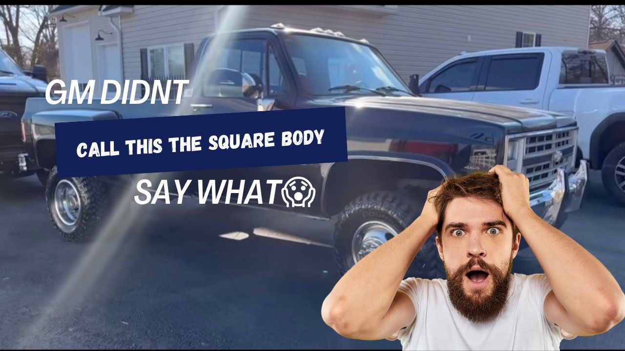 Square Body Words Chevy and GM called the square body truck generation something else ...