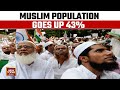 Religion count report muslim population in india on the rise goes up 43  india today news