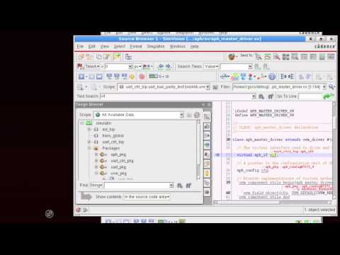 SimVision Source Browser Introduction
