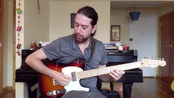 Two notes per string Arpeggios Guitar Lesson with notation and tabs.