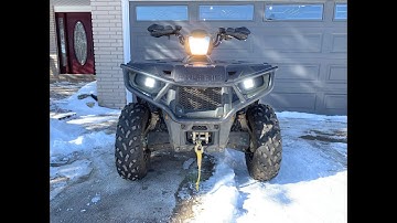 Polaris Sportsman 3-way headlight mod wire harness