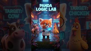 Animal Bio-Scanner! 🐄 | Fun Science for Kids | Panda Logic Lab #stem #abc #phonics #professorpaws
