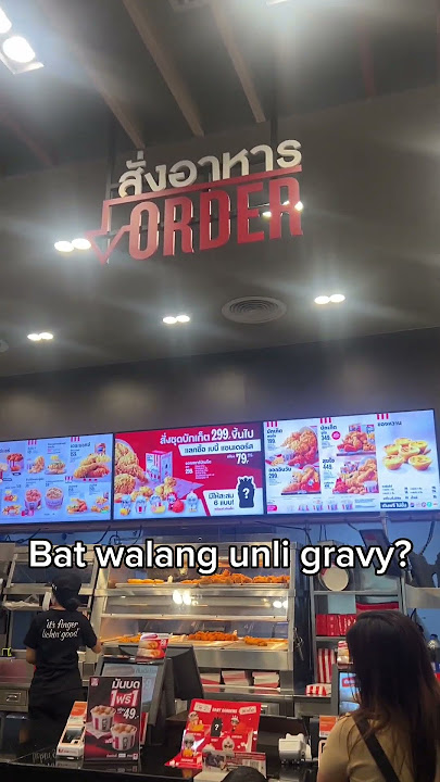 No unli gravy in Kfc Thailand  #Relatable #Thailand #fblifestyle #kfc #gravy #shorts