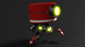 How to robot modeling 3ds max tutorial part 1