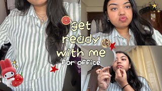 मेरे साथ ऑफिस के लिए तैयार हो जाओ 💻✨ इंटर्नशिप का दौर | सुबह की धीमी गति ☎️ बहुत सुकून भरी screenshot 5