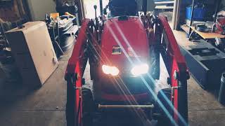Massey Ferguson 1705 headlight UPGRADE!