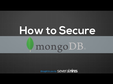 How To Secure MongoDB: Ten Tips for the Recent Hacks and Ransoms