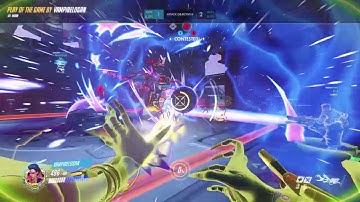 Moira Ultimate combo with Zarya - Quintuple Kill POTG