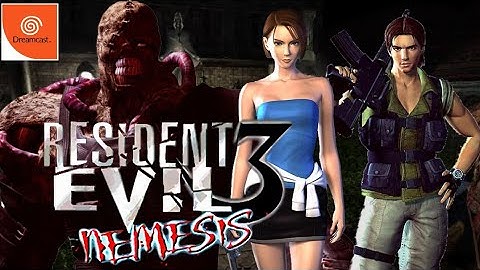 Resident Evil 3 Nemesis- Hard  ZERADO  (Dreamcast)