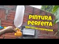 pistola de pintura com garrafa pet e pulverizador caseira, pintura perfeira...parte 2