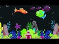 Mozart &amp; Brahms Lullabies🌙💤 Sea Aquarium Animation🐠 Calming Fish💤Baby Sleep Music #sleepmusic #121