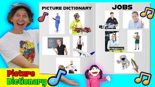 jobs picture dictionary song dream english kids