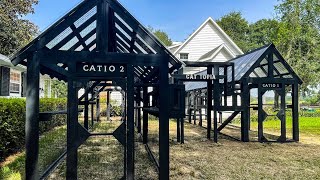 Catio Walkthrough Two Large Catios As Well As Catio Tunnel Cat Topia Catios