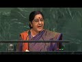 Sushma Swaraj ji Amazing Speech At UN General Assembly