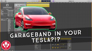 BLOW MY MIND! Tesla Model 3 v2019.40.50.1 has Apple GARAGEBAND? screenshot 4