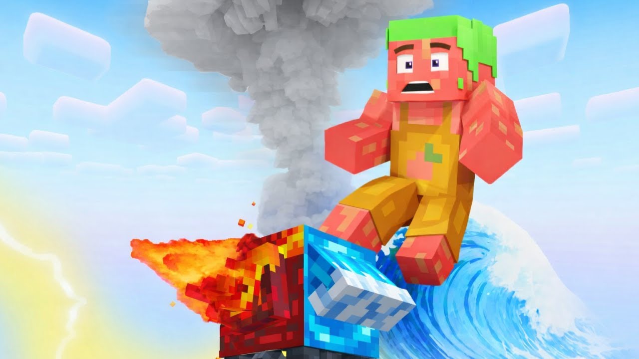 ÜBERLEBE ALLE NATURKATASROPHEN IN MINECRAFT🌪️