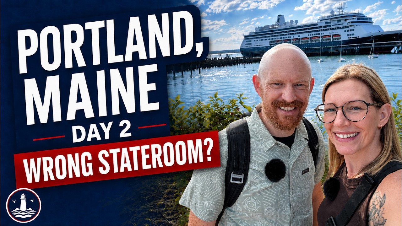Portland Maine Cruise Port | Ghost Tour, Volendam & Our $100 Stateroom Mistake