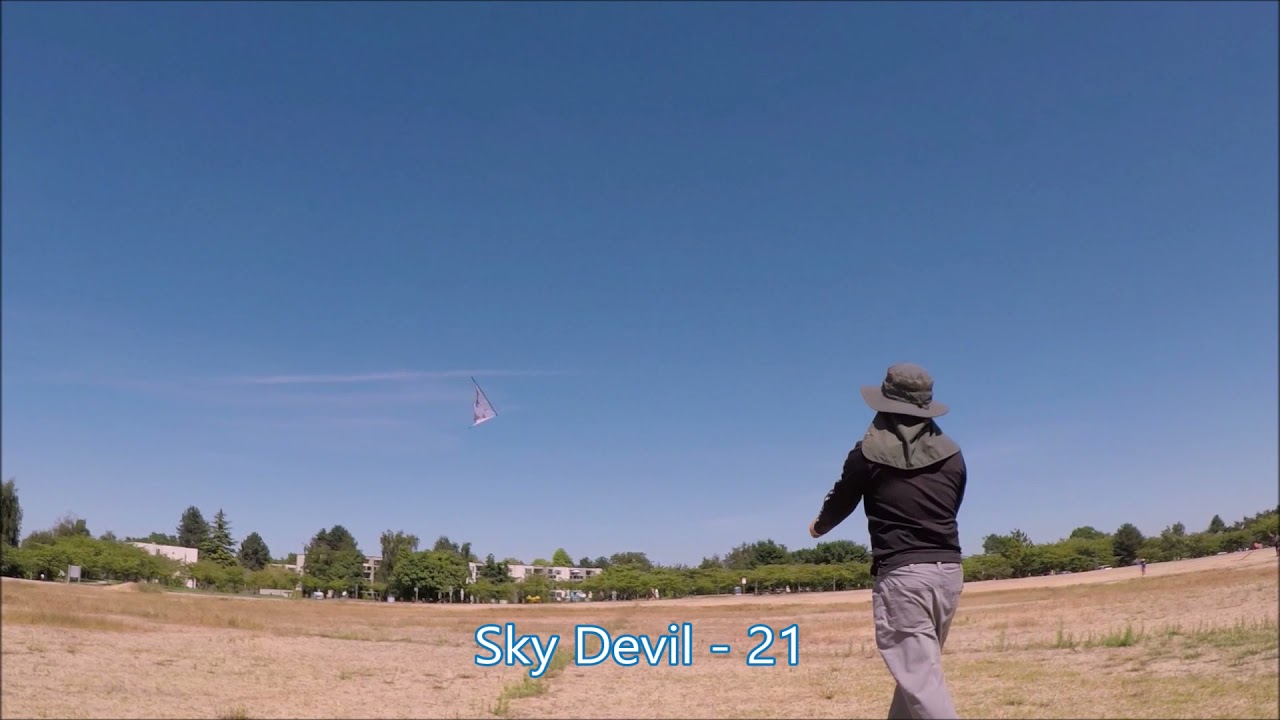 Sky Devil STD - 21 Sport Kite. LH - YouTube