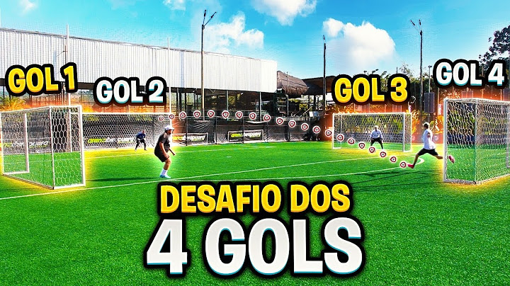 FUTEBOL COM 4 GOLS!! *CADA JOGADOR DEFENDE SEU O GOL*
