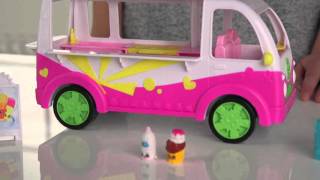 Shopkins Scoops Ice Cream Truck Playset - Argos Toy Unboxing