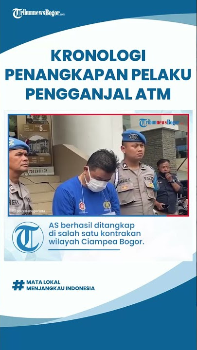 Bogor Hari Ini: Detik-detik Penangkapan Pelaku Aksi Pengganjal ATM, Kepolisian Beberkan Kronologinya