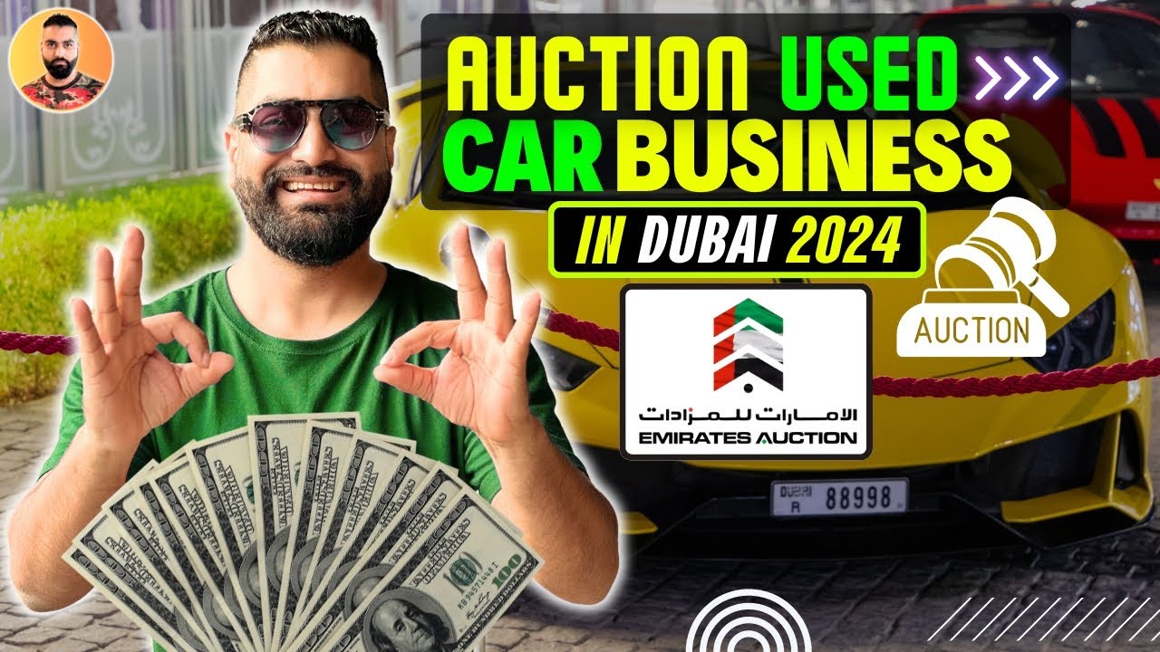 🚗Auctioned Car Business In Dubai 🇦🇪 Used Car Business in UAE 2024 || Emirates Auction