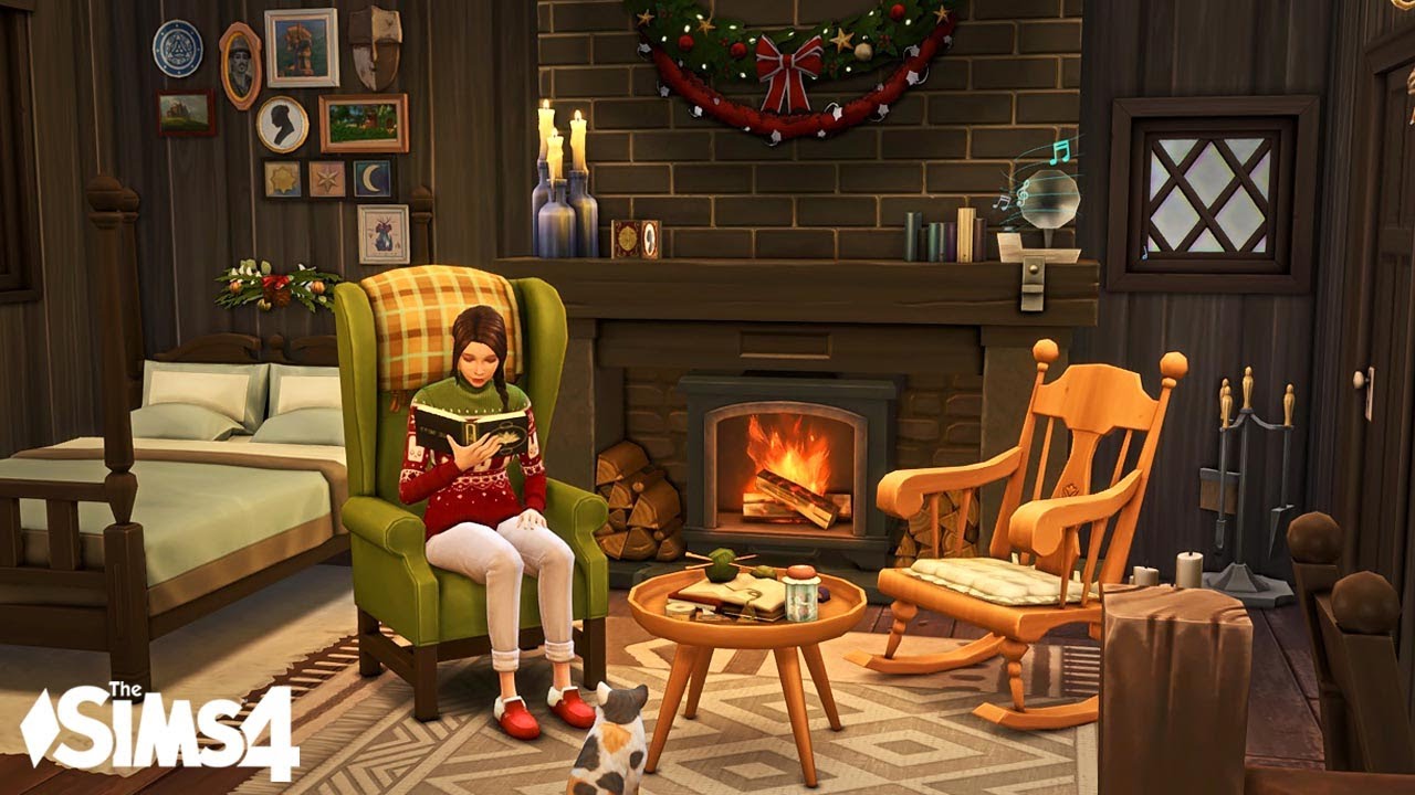 Cabin For Christmas Sims 4 Building No CC YouTube Cabin For Christmas Sims 4 Building No CC YouTube